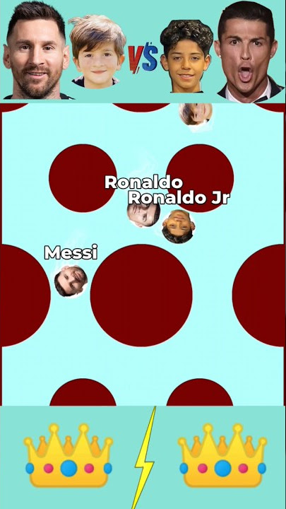 The Battle of Minds: Ronaldo vs Messi in a Chess Showdown! #ronaldo #messi  #messi10 #chess #football 