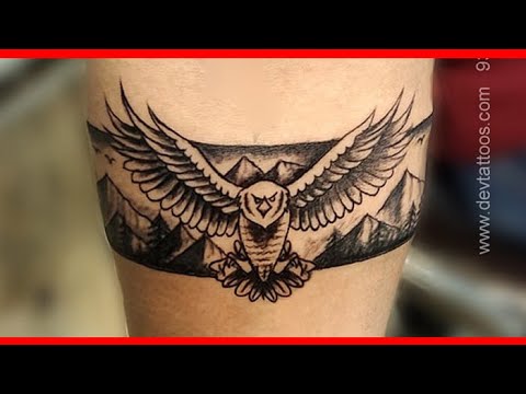 Eagle band tattoo  Tatuagem tribal braço Boas ideias para tatuagem  Tatuagem