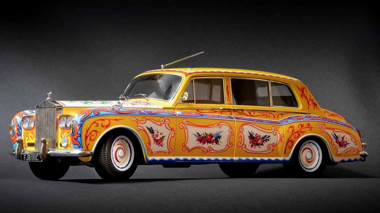 ミニカー 1965 Rolls Royce Phantom V J. Lennon John Lennon's 1965 Rolls-Royce Phantom V Mulliner Park Ward - 1:18