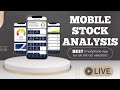 Live market rebound day  live mobile stock analysis  vectorvest mobile