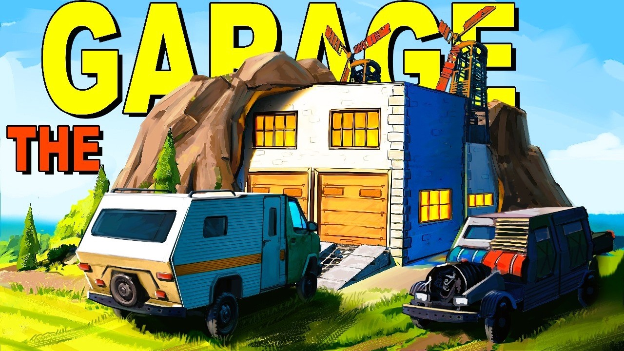 Rust Garage Build I Built the Most OP Garage Rock Base in Official RUST - YouTube