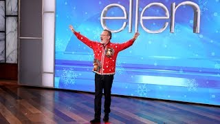 Tom Hanks and Ellen ‘Act It Out’ for an Early 12 Days Prize