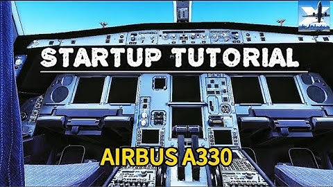 How to startup Airbus A330 in X-plane Mobile