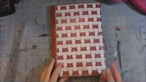 Scrapbook Folio style 2 - tutorial
