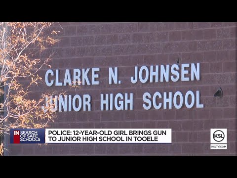 Police: 12-year-old girl brings loaded handgun to Tooele school, twice