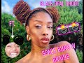 How To: Space buns with Braids!! | Black Opal Beauty Shoot