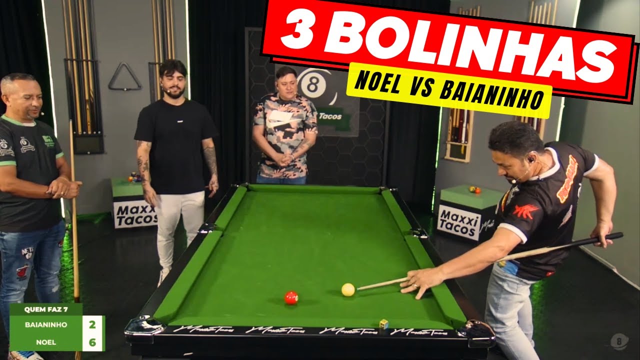 Noel Snooker VS Igor Figueiredo - Bola 8 na melhor de 7 partidas