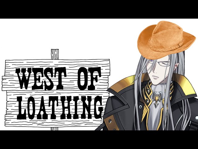 【 West of Loathing 】 Why is everyone in this game so skinny?  #holoTEMPUSのサムネイル