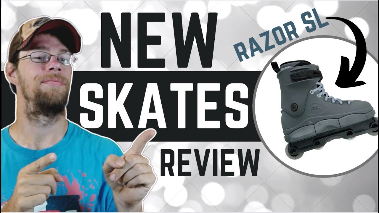 I BOUGHT NEW SKATES RAZOR SL GRAPHITE REVIEW (Roll Minnesota) YouTube