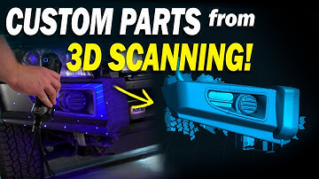 Making parts for my car using the Creality Raptor Pro 3D Scanner!