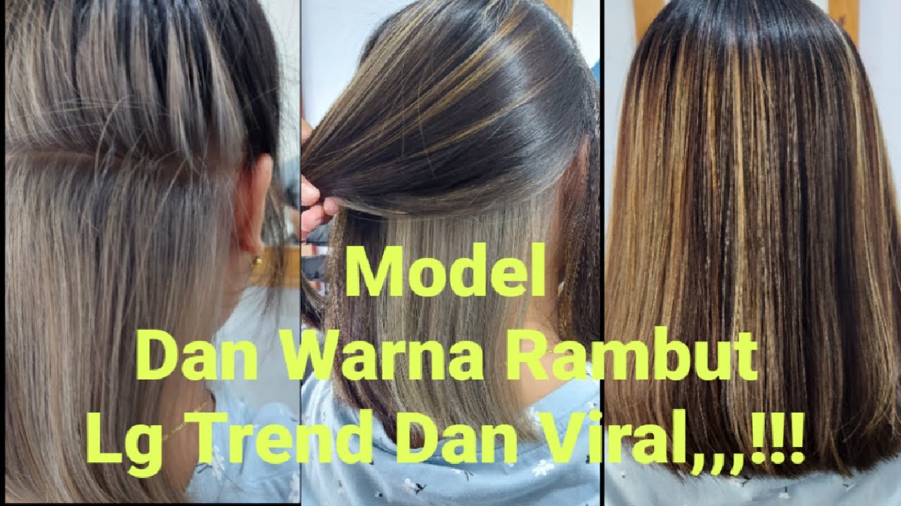 Fesyen rambut perempuan 2021