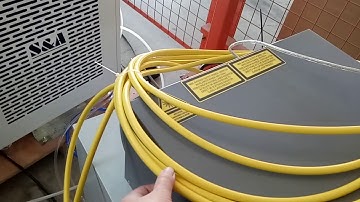 how to install fiber laser source cable to Suda fiber laser cutting head