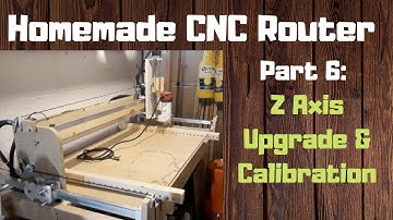 Homemade CNC Router Part 6: Z Axis Upgrade & Calibration