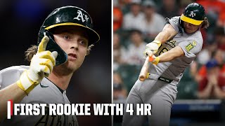 Nick Kurtz hits FOUR home runs vs. Astros 🎯 FIRST ROOKIE EVER with 4 HR in a game | ESPN MLB