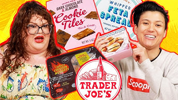 Kristin & Jen TRY EVERY NEW TRADER JOE