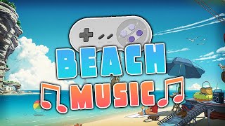 Surf, Sand, and Games  Relaxing Tropical/Beach Music from Video Games W/ Ocean Waves