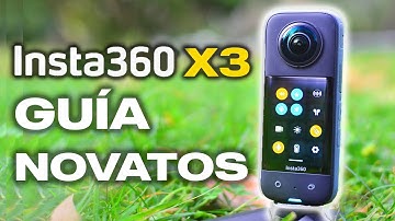 Insta360 X3 TUTORIAL de Principiantes y GUÍA Completa