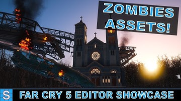HORROR ASSETS | Far Cry 5 Map Editor Showcase | Zombies DLC + More