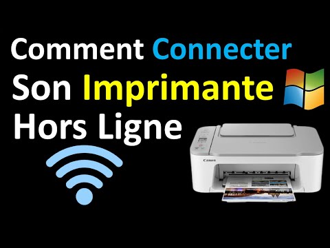 COMMENT CONNECTER UNE IMPRIMANTE HORS LIGNE