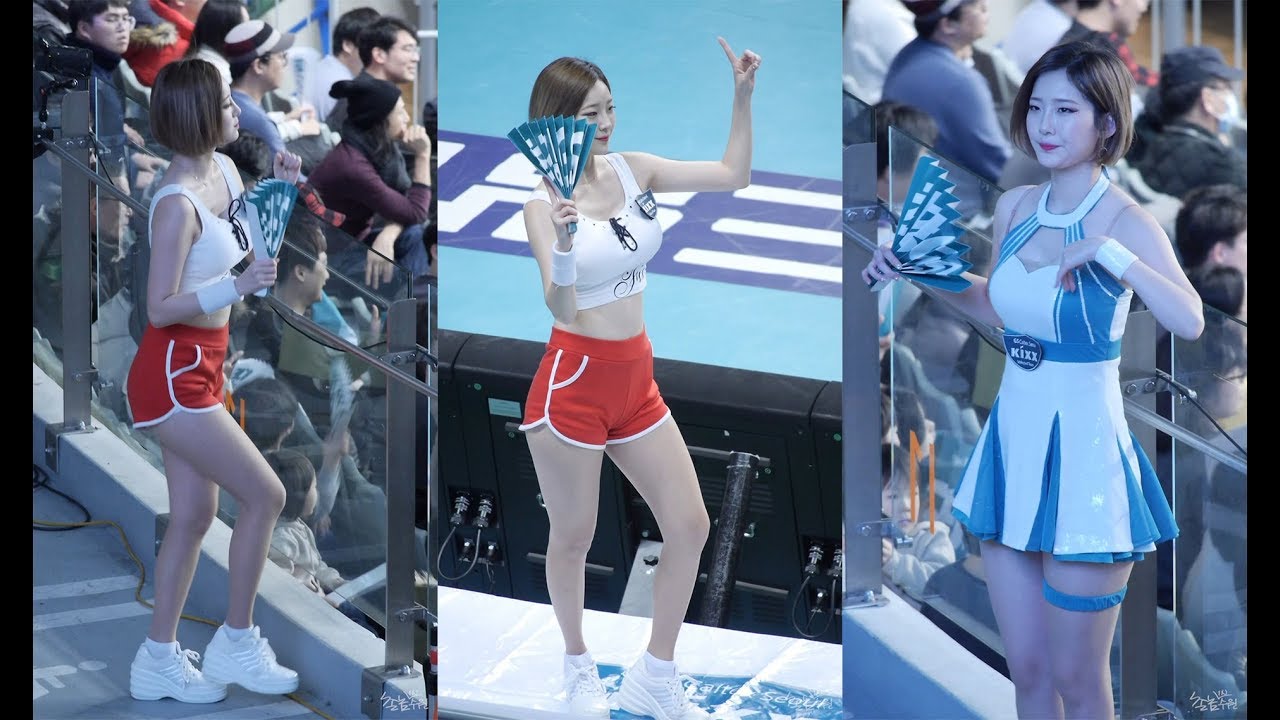 180116 GS칼텍스 치어리더 (서현숙) 응원 직캠 by 수원촌놈 [장충체육관]