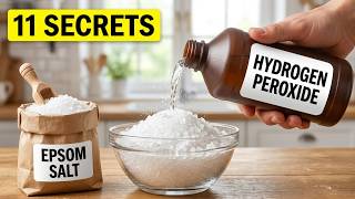 11 Benefits of Mixing Hydrogen Peroxide & Epsom Salt Number 4 is a Life Saver