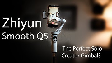 Zhiyun Smooth Q5 Gimbal - Het antwoord op het alleen maken van video