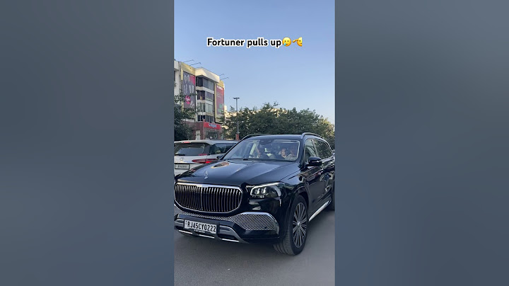 Fortuner stole the attention😂🥲#fortuner #maybach #mercedes #jaipur #carspotter #carspotting
