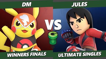 Game Underground Winners Finals - DM (Pikachu, Pyra Mythra) Vs. Jules (Mii Brawler) SSBU Ultimate
