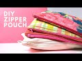 DIY Zipper Pouch Tutorial | An Easy SEWING PROJECT