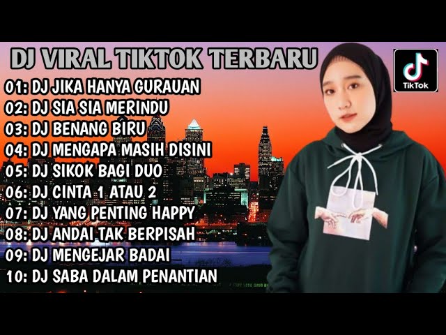 DJ VIRAL TIKTOK TERBARU 2024 | DJ REMIX SLOW BASS 🎵 DJ JIKA HANYA GURAUAN | FULL ALBUM class=