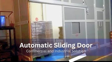 Automatic sliding doors | Industrial door | Door Automation | Commercial and Industrial Solutions