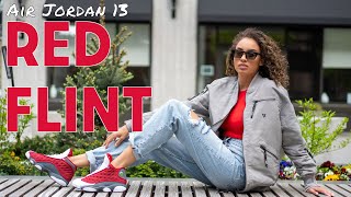 AIR JORDAN 13 RED FLINT ON FOOT REVIEW and STYLING HAUL: Better than the OG Colorway?