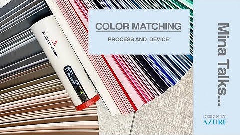 COLOR MATCHING TRADITIONAL WAY PROCESS AND DEVICE