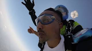 YUBRAJ's tandem skydive in Reggio Emilia