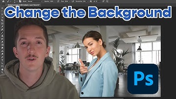 How to Change the Background of an Image in Photoshop Using Select and Mask | Easy Steps Tutorial