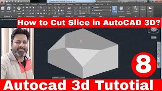 Autodesk Autocad 3D Tutorial Autocad 3D Slice Command How To Use Slice Command In Autocad 3D
