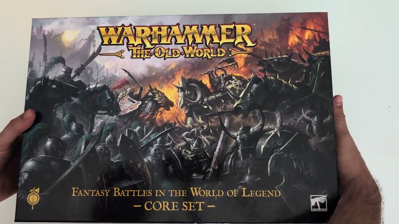 Unboxing: Warhammer: The Old World - Core Set - YouTube