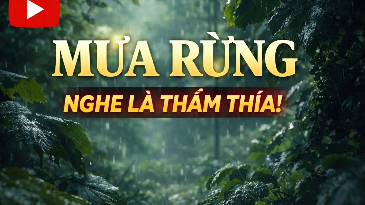 Mưa Rừng  || Phiên bản vượt trội tăng cảm xúc hơn bài hát 1970s || Love Song Music Box Official