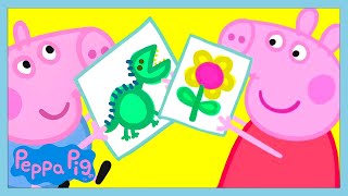 peppa pig painting pictures wildbrain kids