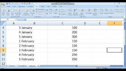StdVII Lesson4  Using Excel as Database -part2
