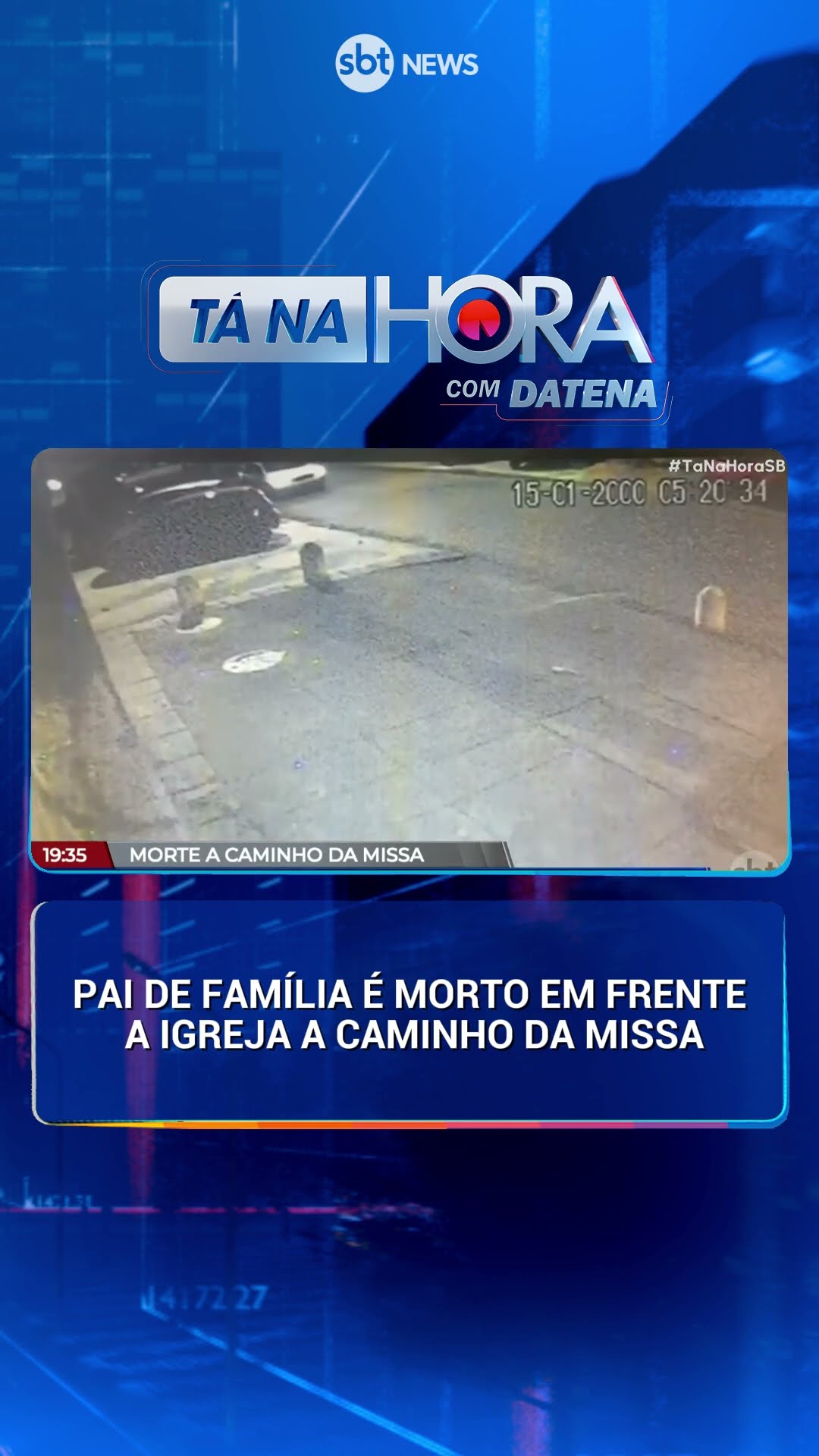 Homem é morto durante assalto em frente à igreja enquanto ia à missa | Tá na Hora (11/12/24)