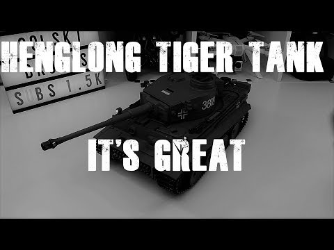 Heng Long RC Tiger Tank 1:16th Scale