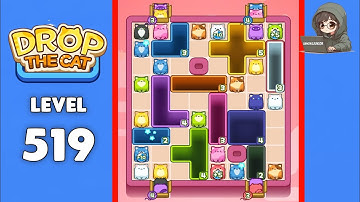 Drop The Cat level 519 solution