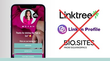 Customize A Link In Bio Page on Squarespace (STOP using Linktree!)