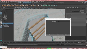 how to smooth polygons in Maya 2017 tutorial EN
