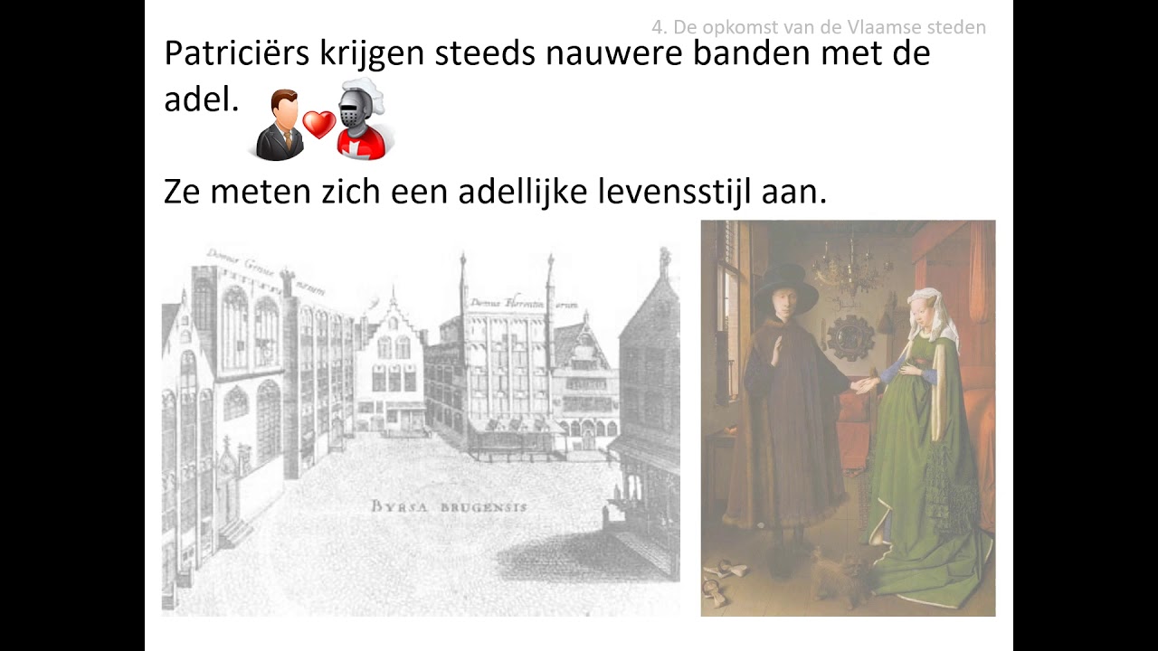 4. De opkomst van de Vlaamse steden (vwo HC Steden en burgers) - YouTube