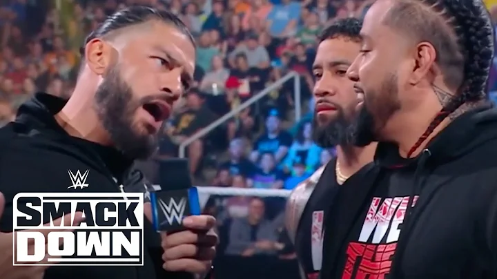 Roman Reigns Calls Usos a Problem; Wants Tag Titles | WWE SmackDown Highlights 5/12/23 | WWE on USA