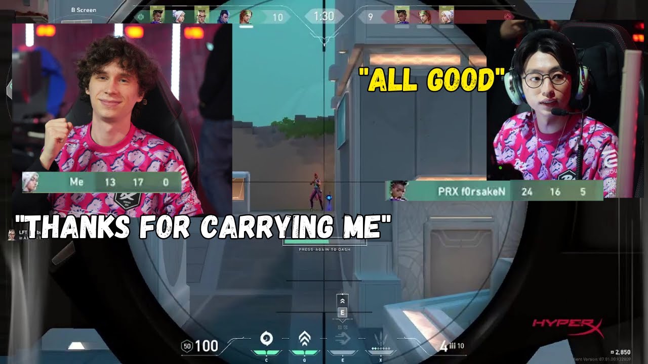 PRX Something said "Thanks For Carry" after he Miss every Shot ...