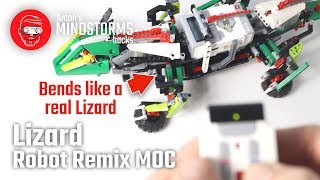 Can this LEGO lizard run as fast as a real one?