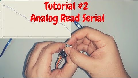 [Beginner] Arduino tutorial #2 - Analog Read Serial reading using serial monitor and plotter